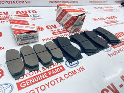 Hình ảnh của04466-60160 04465-60280 Má phanh Lexus LX570, Toyota Land Cruiser V8 chính hãng