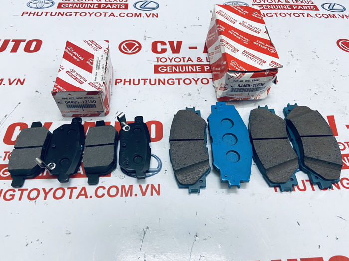 Picture of 04465-12630 0446512630 Má phanh Toyota Altis 2008-2018 chính hãng