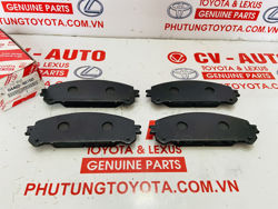 Hình ảnh của04465-48150 0446548150 Má phanh trước, Bố thắng trước Toyota Highlander, Sienna, Alphard, Lexus RX350/450H, NX200/300T