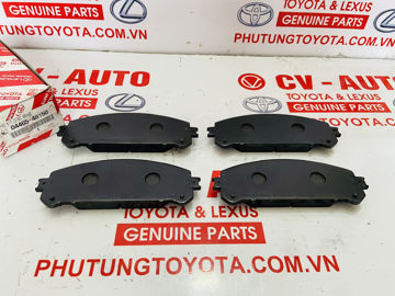 Hình ảnh của04465-48150 0446548150 Má phanh trước, Bố thắng trước Toyota Highlander, Sienna, Alphard, Lexus RX350/450H, NX200/300T