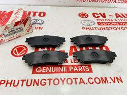 Hình ảnh của04466-47051, 0446647051 Má phanh sau Lexus RX350 RX450H, Toyota Fotuner chính hãng