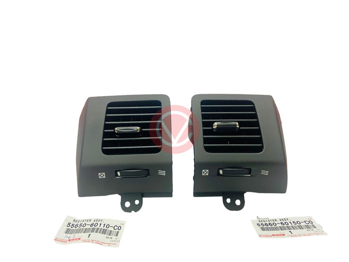 Picture of 55650-60110-C0 5565060110C0 55660-60150-C0 5566060150C0 Cửa gió điều hòa Lexus GX470 Toyota Prado