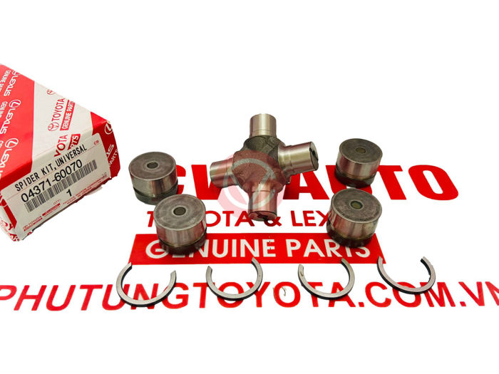 Picture of 04371-60070 0437160070 Bi các đăng, bi chữ thập các đăng Toyota Land Cruiser Prado, 4Runner, FJ Cruiser, Lexus LX470, LX570, GX460, GX470