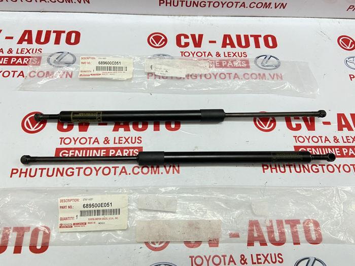 Picture of 68960-0E051 689600E051 68950-0E051 689500E051 Ti chống cửa hậu trái Toyota Highlander 09-13/glass